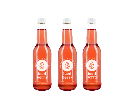 Eistee Iced Berry 330ml BIO 3er Set